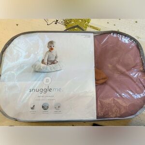 Snuggle Me Organic + 2 covers! Like new in original packaging.